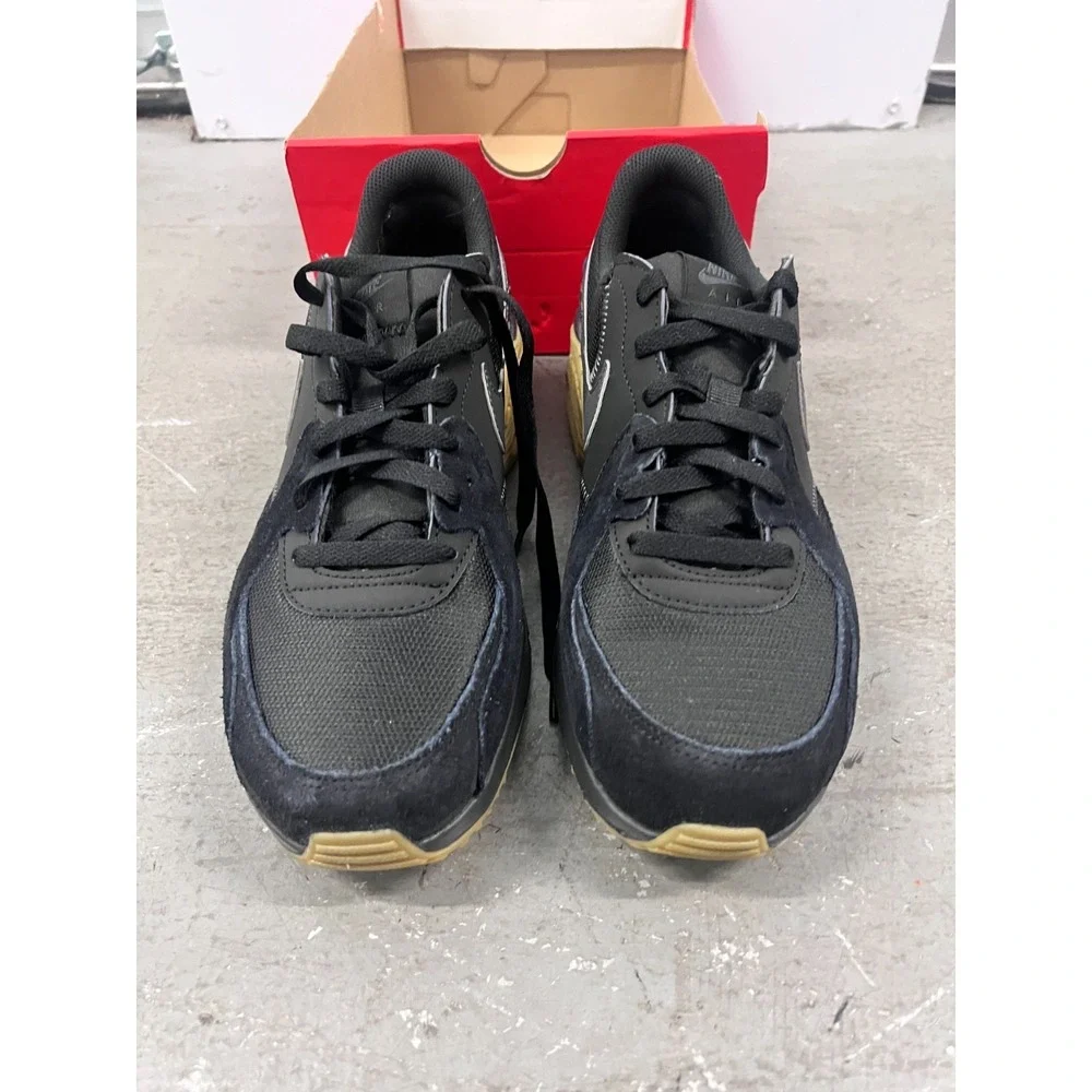 Nike Air Max Excee HV0928-010‎ Sneakers Mens 10.5D Black Gum Suede Running Shoes